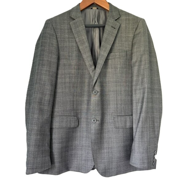 Neiman Marcus Other - Neiman Marcus | Men's Gray Weave Super 120's Wool Suit 40R